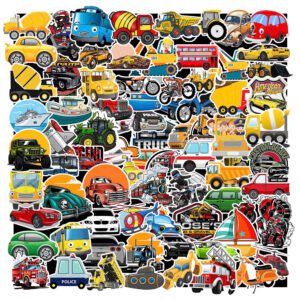 Bộ 100 Sticker Các Loại Xe – Đa Dạng, Sinh Động, Cực Phẩm Cho Bé Trai & Người Yêu Xe