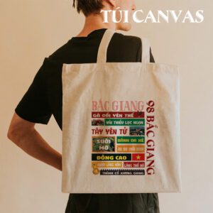 Túi Vải Canvas Bắc Giang – Hồn Thiêng Yên Tử, Đặc Sản Xứ Kinh Bắc Trong Một Thiết Kế