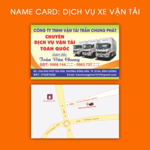 500 Name Card Taxi – Dịch Vụ Vận Tải Toàn Quốc, Uy Tín – Chuyên Nghiệp