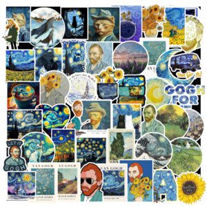 Bộ 100 Sticker Tranh Của Van Gogh – Khi Nghệ Thuật Bước Ra Từ Những Bức Tường