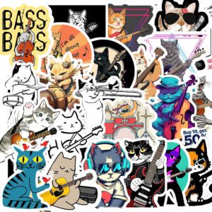 Sticker Bass Cat 2