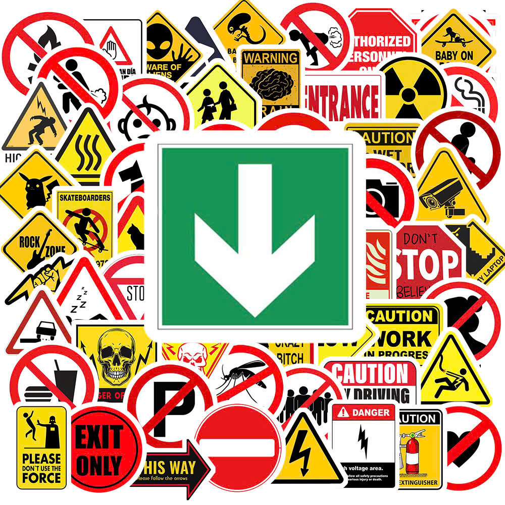 Sticker Biển Cảnh Báo (7) Sticker Bien Canh Bao 7