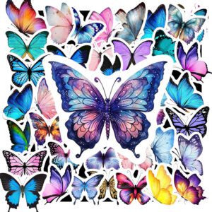 Bộ 50 Sticker Bướm Bướm – Mang Vẻ Đẹp Tự Nhiên Bay Vào Không Gian Của Bạn Sticker Buom Buom 4