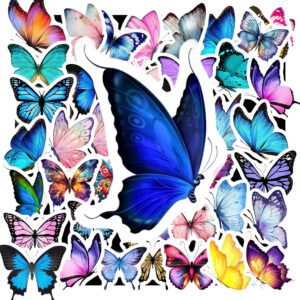 Bộ 50 Sticker Bướm Bướm – Mang Vẻ Đẹp Tự Nhiên Bay Vào Không Gian Của Bạn Sticker Buom Buom 7