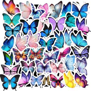 Bộ 50 Sticker Bướm Bướm – Mang Vẻ Đẹp Tự Nhiên Bay Vào Không Gian Của Bạn Sticker Buom Buom 8