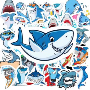 Bộ 50 Sticker Cá Mập – Siêu Cá Tính, Ngầu Lòi Từ Dưới Biển Sâu Sticker Ca Map 7