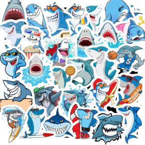 Bộ 50 Sticker Cá Mập – Siêu Cá Tính, Ngầu Lòi Từ Dưới Biển Sâu Sticker Ca Map 8