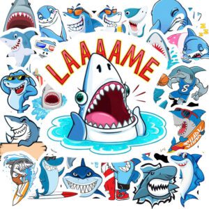 Bộ 50 Sticker Cá Mập – Siêu Cá Tính, Ngầu Lòi Từ Dưới Biển Sâu Sticker Ca Map 9