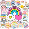 Bộ 50 Sticker Cầu Vồng – Mang Cả Sắc Màu Hy Vọng Vào Cuộc Sống Sticker Cau Vong 3