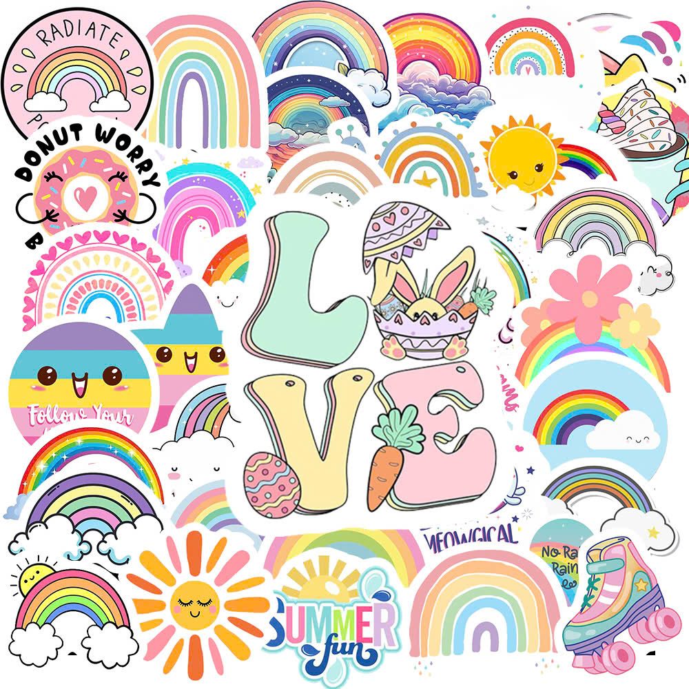 Sticker Cầu Vồng (7) Sticker Cau Vong 7