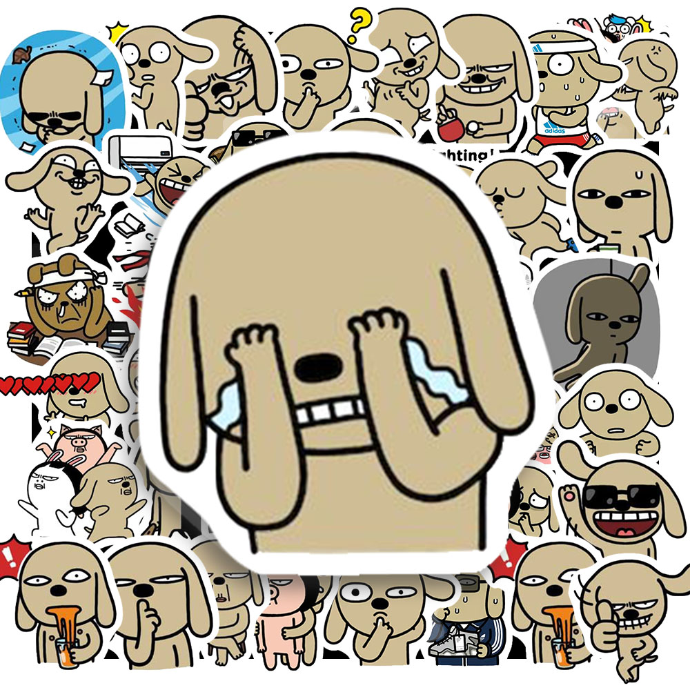 Sticker Chó Nâu Siêu Bựa (3) Sticker Cho Nau Sieu Bua 3