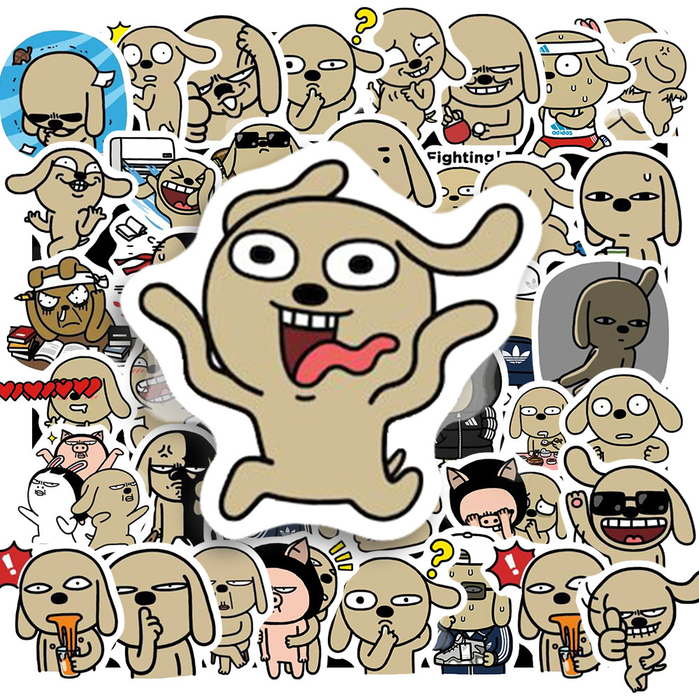 Sticker Chó Nâu Siêu Bựa (5) Sticker Cho Nau Sieu Bua 5