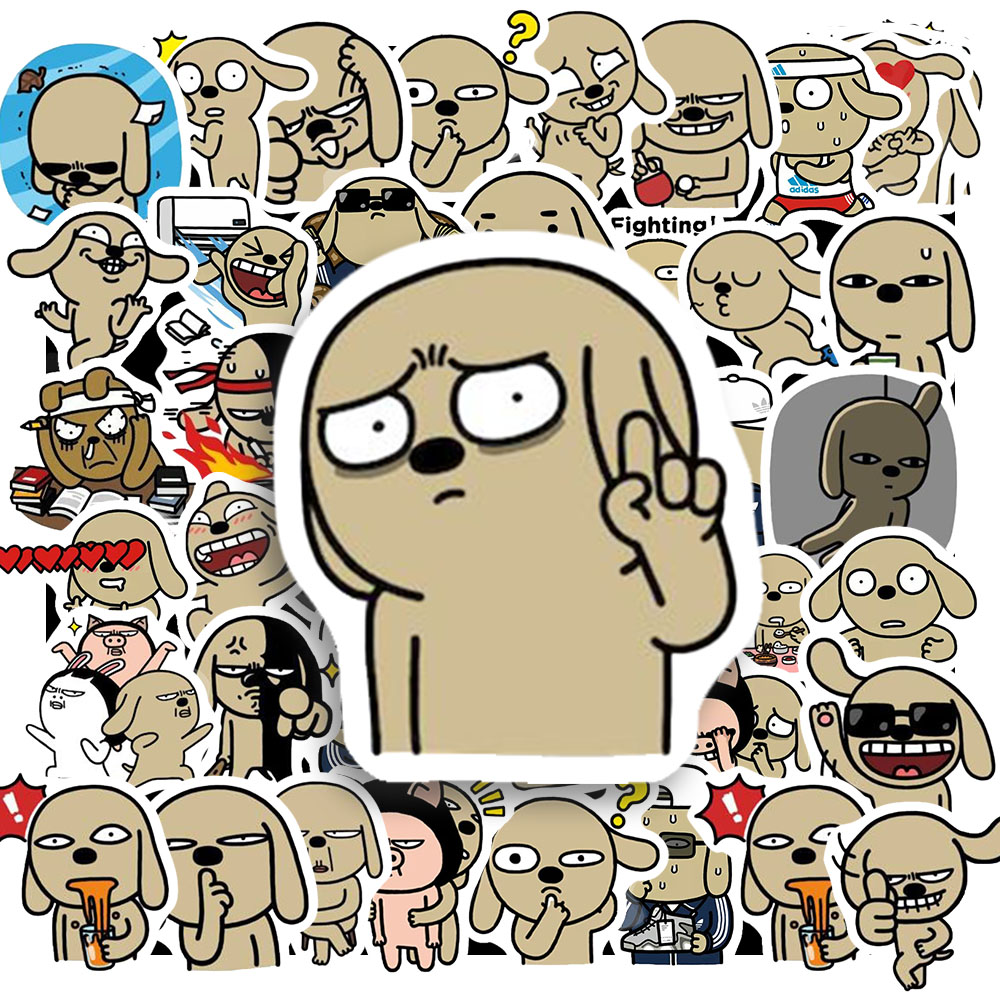 Sticker Chó Nâu Siêu Bựa (8) Sticker Cho Nau Sieu Bua 8
