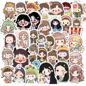 Sticker Co Gai 1