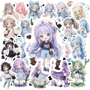 Sticker Co Gai De Thuong – Nhin La Muon Dan Ngay 3