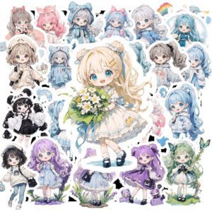 Sticker Co Gai De Thuong – Nhin La Muon Dan Ngay 4