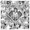 Sticker Corgi Trang Den 2