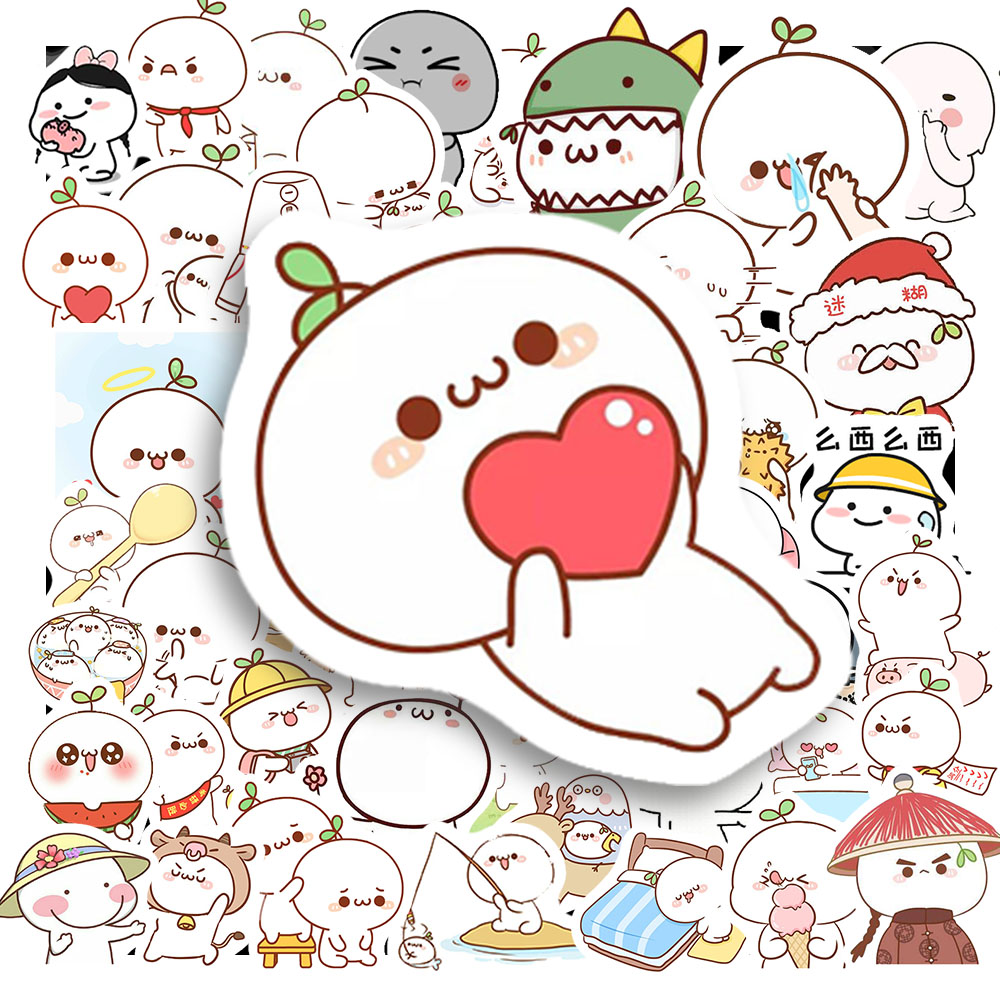 Sticker Cục Bột Đáng Yêu (1) Sticker Cuc Bot Dang Yeu 1