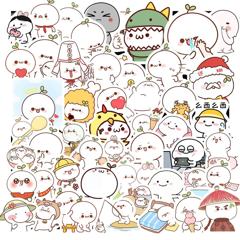 Sticker Cục Bột Đáng Yêu (2) Sticker Cuc Bot Dang Yeu 2