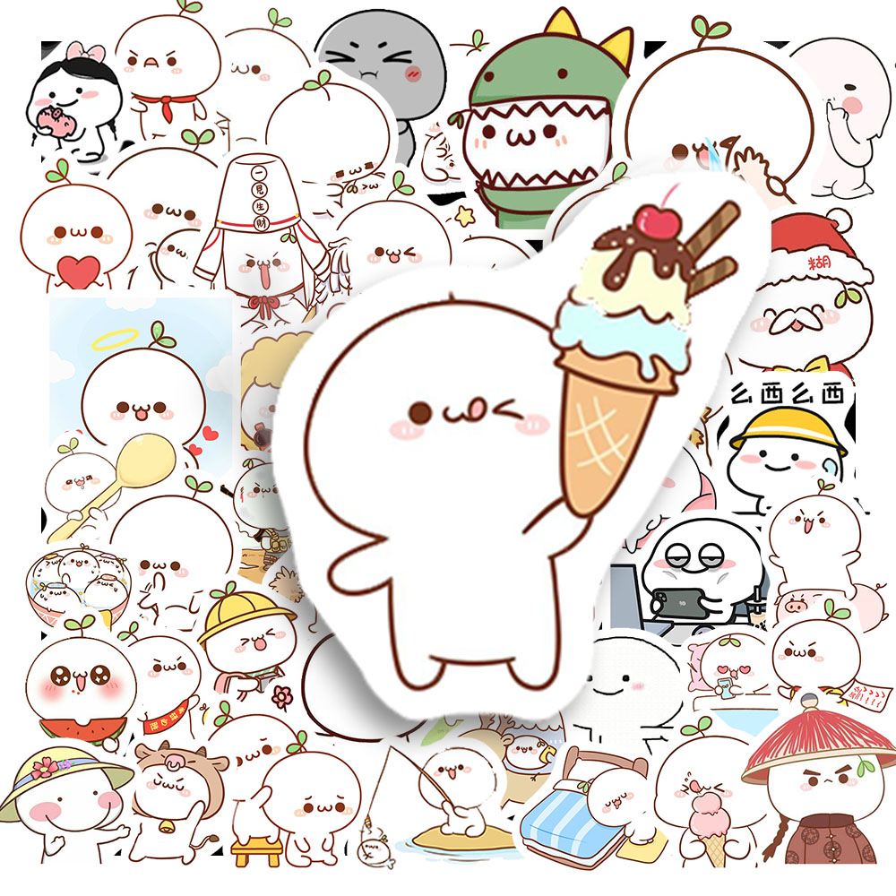 Sticker Cục Bột Đáng Yêu (4) Sticker Cuc Bot Dang Yeu 4