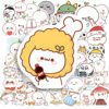 Bộ 50 Sticker Cục Bột Đáng Yêu – Nhỏ Nhắn, Dễ Thương, Dán Là Yêu Sticker Cuc Bot Dang Yeu 6