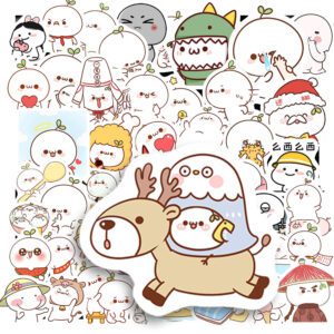 Bộ 50 Sticker Cục Bột Đáng Yêu – Nhỏ Nhắn, Dễ Thương, Dán Là Yêu Sticker Cuc Bot Dang Yeu 7
