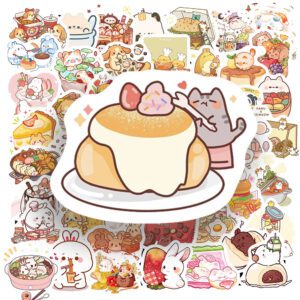 Bộ 100 Sticker Động Vật Ăn Uống – Dễ Thương, Đáng Yêu, Dán Là Thèm Ăn Sticker Dong Vat An Uong 3