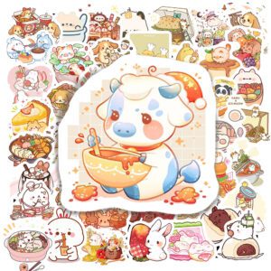 Bộ 100 Sticker Động Vật Ăn Uống – Dễ Thương, Đáng Yêu, Dán Là Thèm Ăn Sticker Dong Vat An Uong 4
