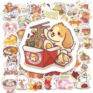 Bộ 100 Sticker Động Vật Ăn Uống – Dễ Thương, Đáng Yêu, Dán Là Thèm Ăn Sticker Dong Vat An Uong 5