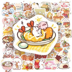 Bộ 100 Sticker Động Vật Ăn Uống – Dễ Thương, Đáng Yêu, Dán Là Thèm Ăn Sticker Dong Vat An Uong 8