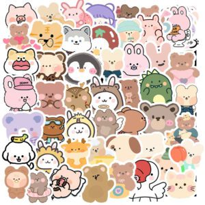 Sticker Dong Vat Cute Pastel 4