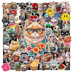 Bộ 100 Sticker Động Vật Graffiti – Phá Cách, Sáng Tạo, Siêu Độc Lạ