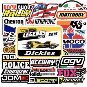 Sticker Graffiti Chu – Dam Chat Xe Dua Racing 1