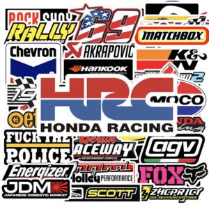 Sticker Graffiti Chu – Dam Chat Xe Dua Racing 3