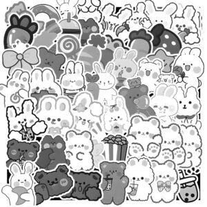Sticker Hinh Gau – Tho 2