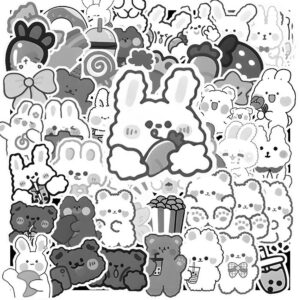 Sticker Hinh Gau – Tho 3