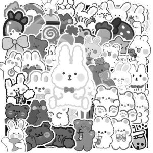 Sticker Hinh Gau – Tho 4
