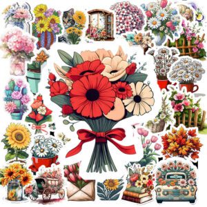 Bộ 100 Sticker Neon – Rực Sáng Cá Tính Trong Mỗi Cú Dán! Sticker Hoa Co 5 1