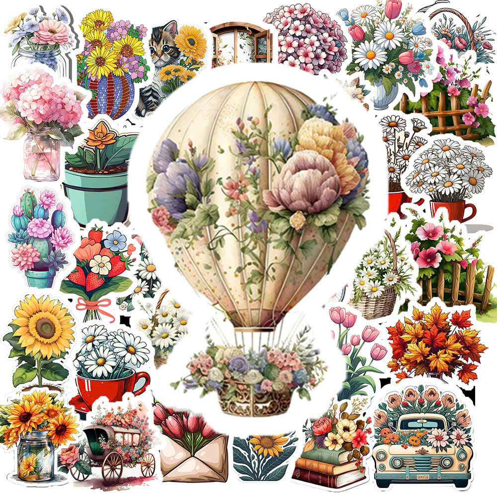 Sticker Hoa Cỏ (9) Sticker Hoa Co 9