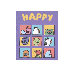 Bộ 50 Sticker Hoạt Hình – Đáng Yêu, Dễ Dán, Chill Nhẹ Mỗi Ngày Sticker Hoat Hinh 2