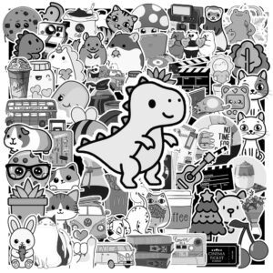 Sticker Hoat Hinh Trang Den 1