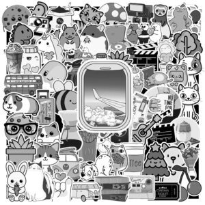 Sticker Hoat Hinh Trang Den 2