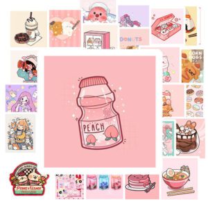 Bộ 50 Sticker Hồng – Ngọt Ngào Đến Tận Tim, Cưng Hết Phần Thiên Hạ Sticker Hong 4