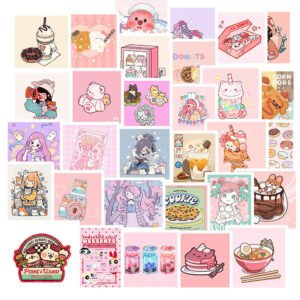 Bộ 50 Sticker Hồng – Ngọt Ngào Đến Tận Tim, Cưng Hết Phần Thiên Hạ Sticker Hong 7