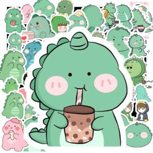 Bộ 50 Sticker Khủng Long Xanh – Đáng Yêu Từ Thời Tiền Sử Sticker Khung Long Xanh 8