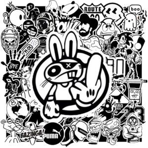 Sticker Logo Trang Den – Chat Ngau Dan La Noi 1