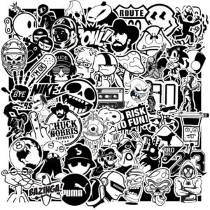 Sticker Logo Trang Den – Chat Ngau Dan La Noi 2