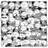 Bộ 50 Sticker Meme Quỷ Trắng Đen – Hài Hước, Tối Giản, Siêu Biểu Cảm Sticker Meme Quy Trang Den 1