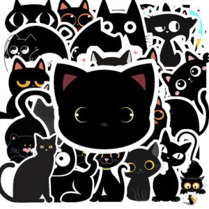 Sticker Meo Den – Bi An Sieu De Thuong 3