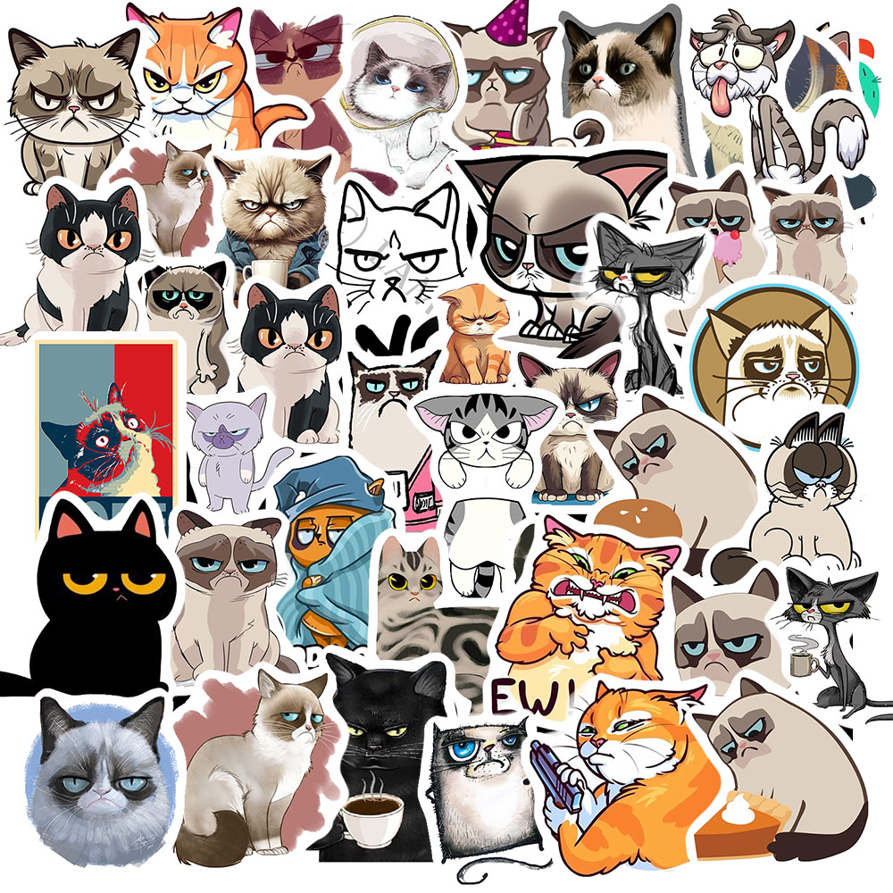 Sticker Mèo Tức Giận (1) Sticker Meo Tuc Gian 1
